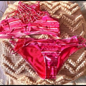 High neck Hollister bikini set!
